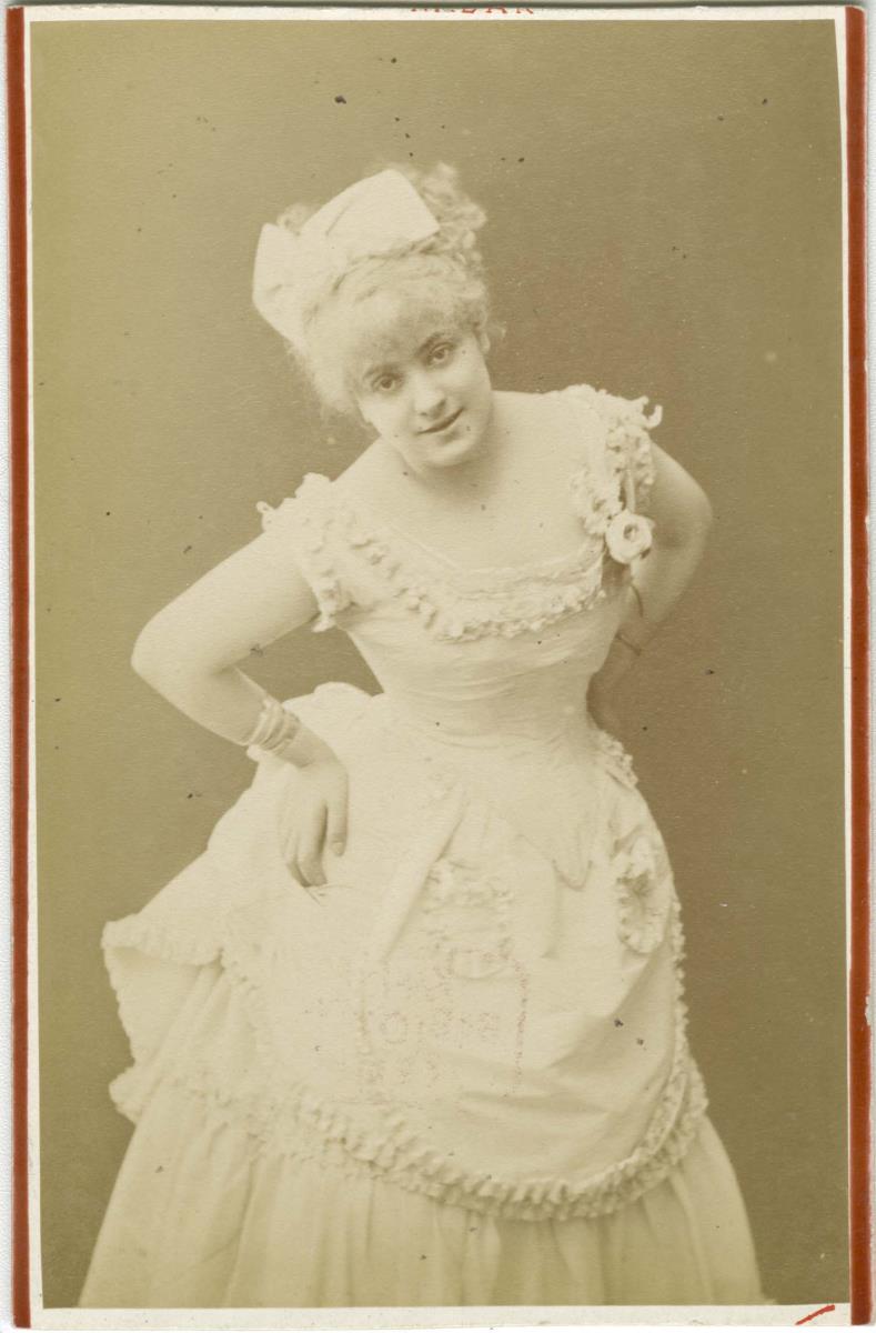 Porträt der Louise Théo in La Jolie Parfumeuse