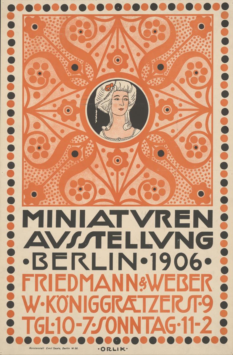 Miniaturen-Ausstellung Berlin 1906