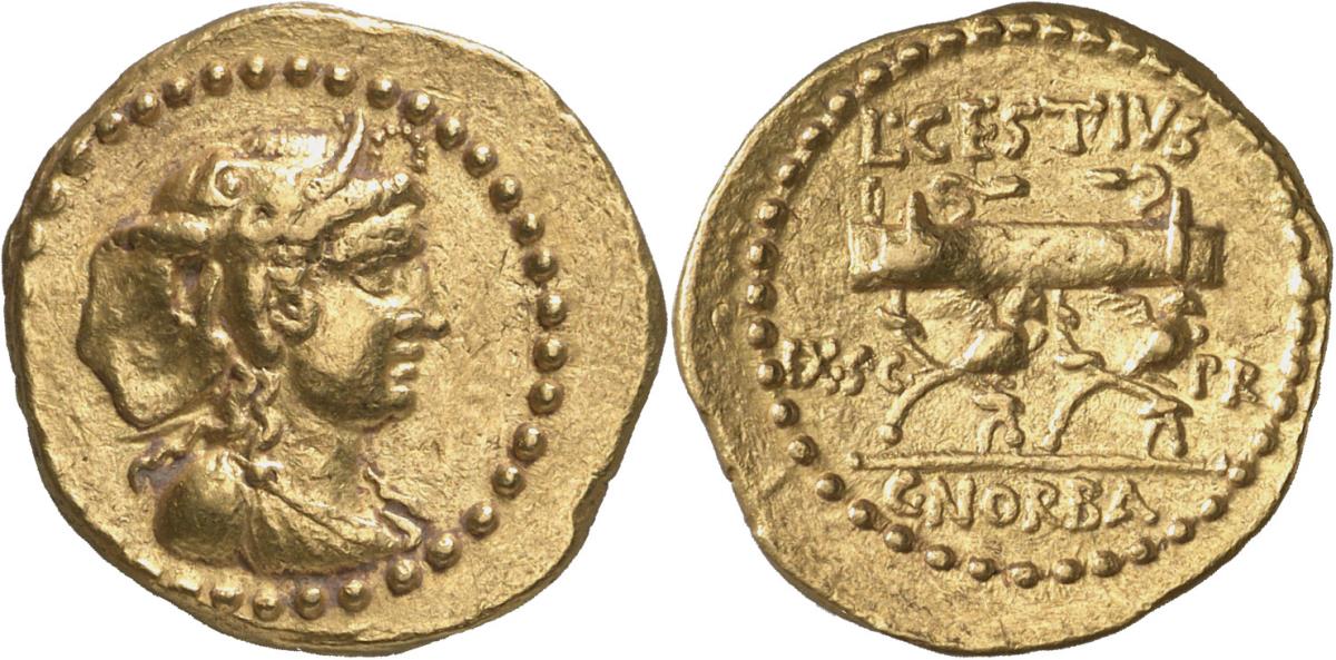 Röm. Republik: L. Cestius und C. Norbanus