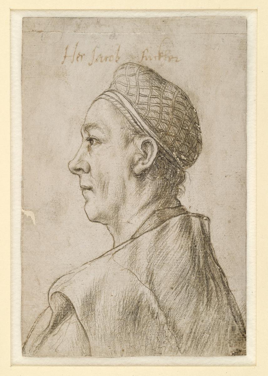 Bildnis des Jacob Fugger, Profil nach links