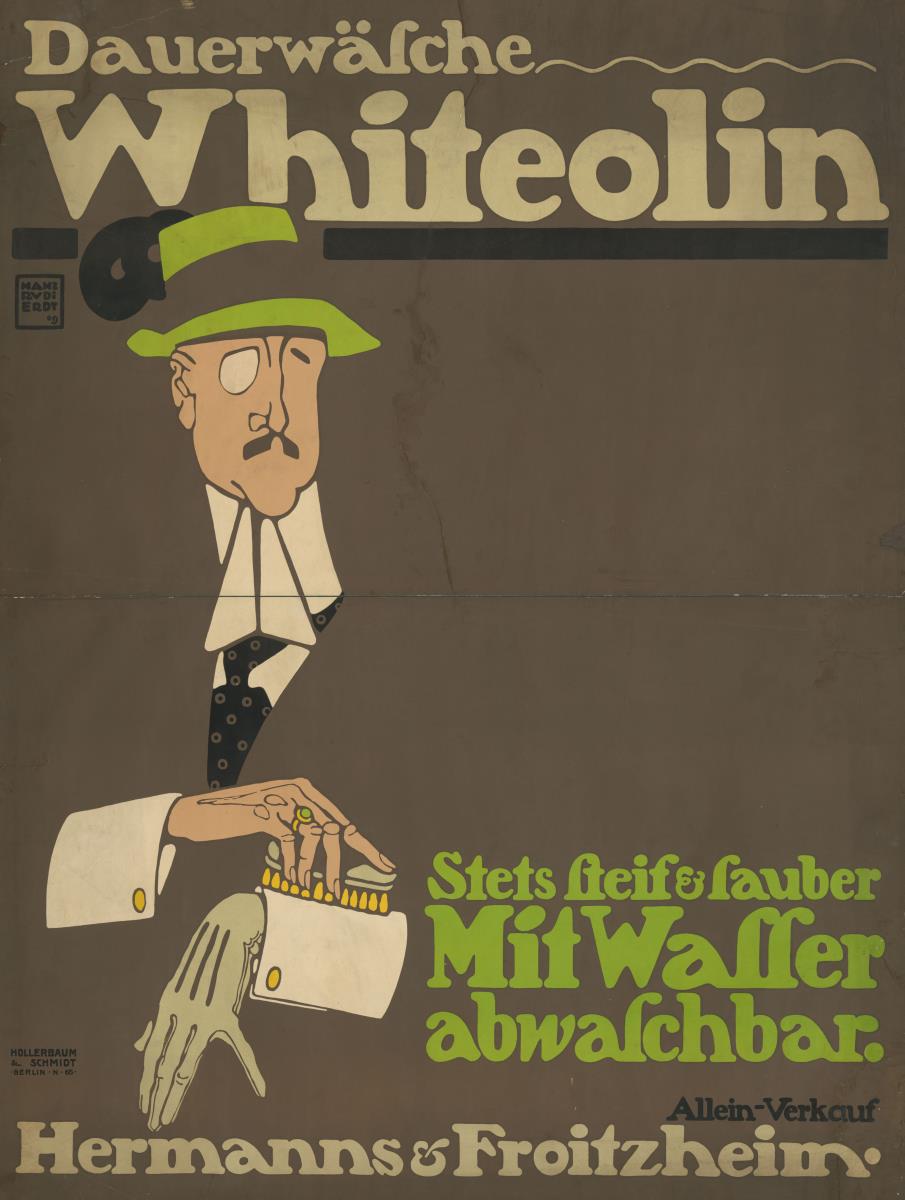 Dauerwäsche Whiteolin. Stets steif und sauber