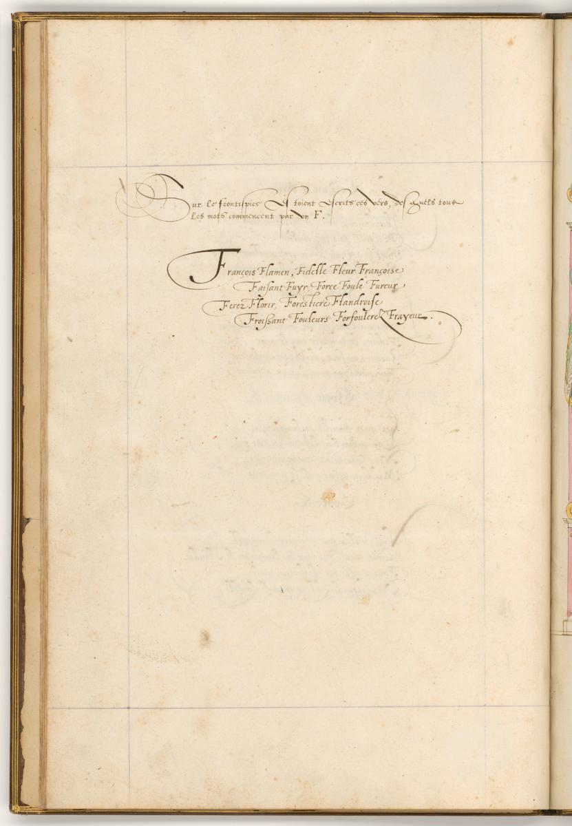 Textseite. in: Einzug des Herzogs von Anjou in Gent am 20. August 1582