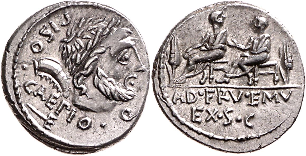Röm. Republik: L. Calpurnius Piso und Q. Servilius Caepio