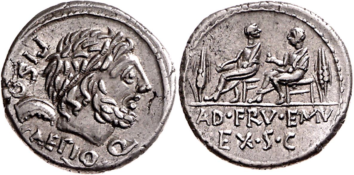 Röm. Republik: L. Calpurnius Piso und Q. Servilius Caepio