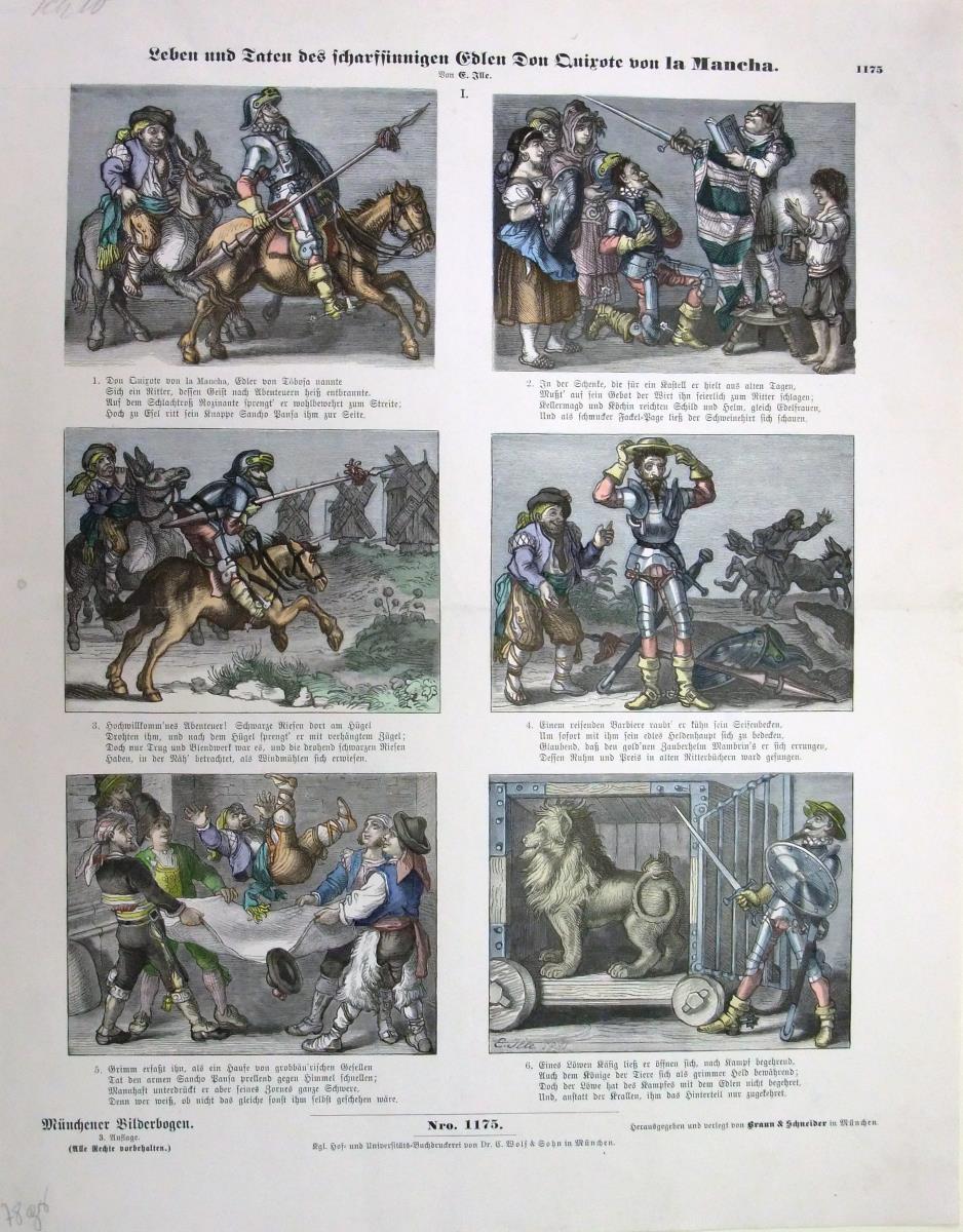 Leben und Taten des scharfsinnigen Edlen Don Quixote von La Mancha Teil I, Nro. 1175