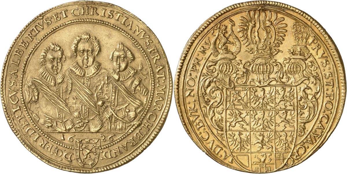 Brandenburg-Ansbach: Friedrich III., Albrecht und Christian