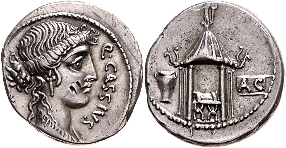 Röm. Republik: Q. Cassius Longinus
