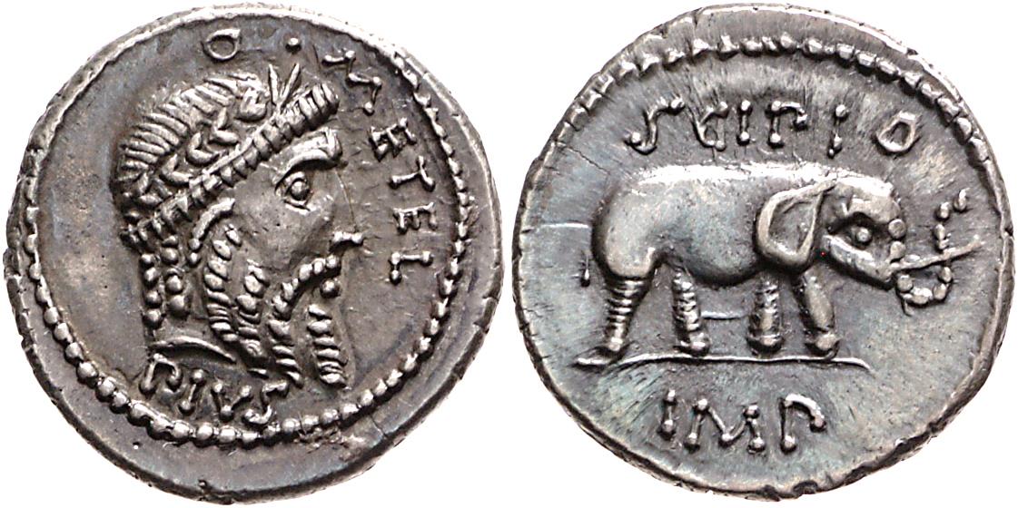 Röm. Republik: Q. Caecilius Metellus Pius Scipio