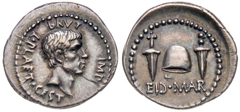Röm. Republik: M. Iunius Brutus und L. Plaetorius Cestianus
