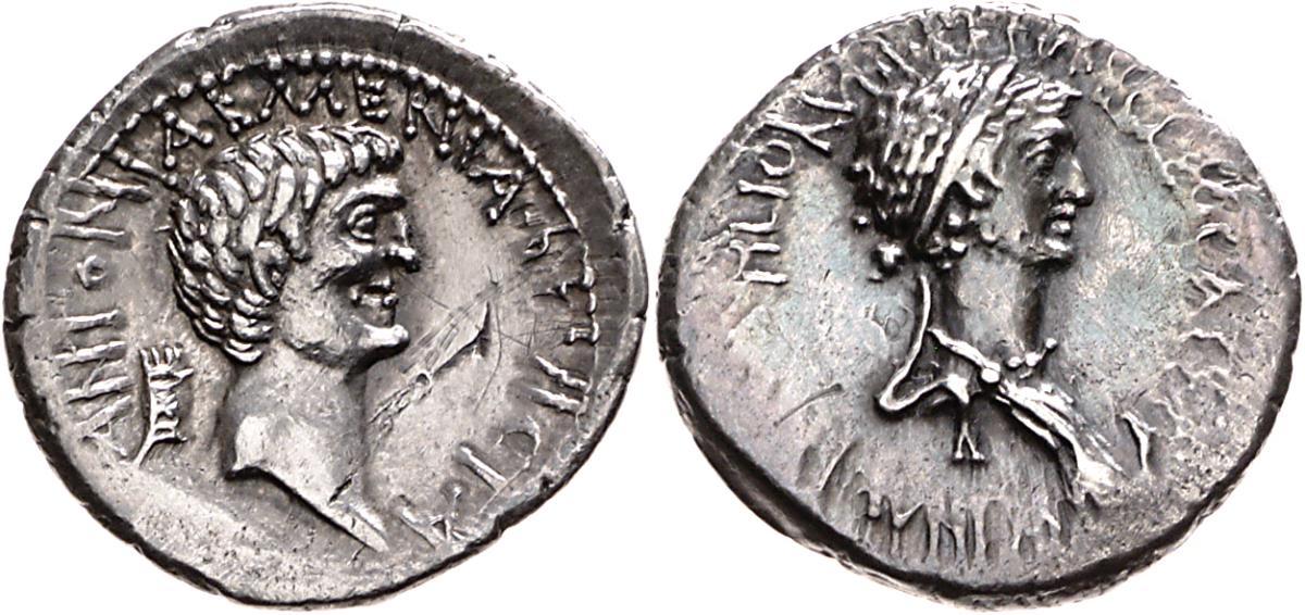 Röm. Republik: M. Antonius und Kleopatra VII.