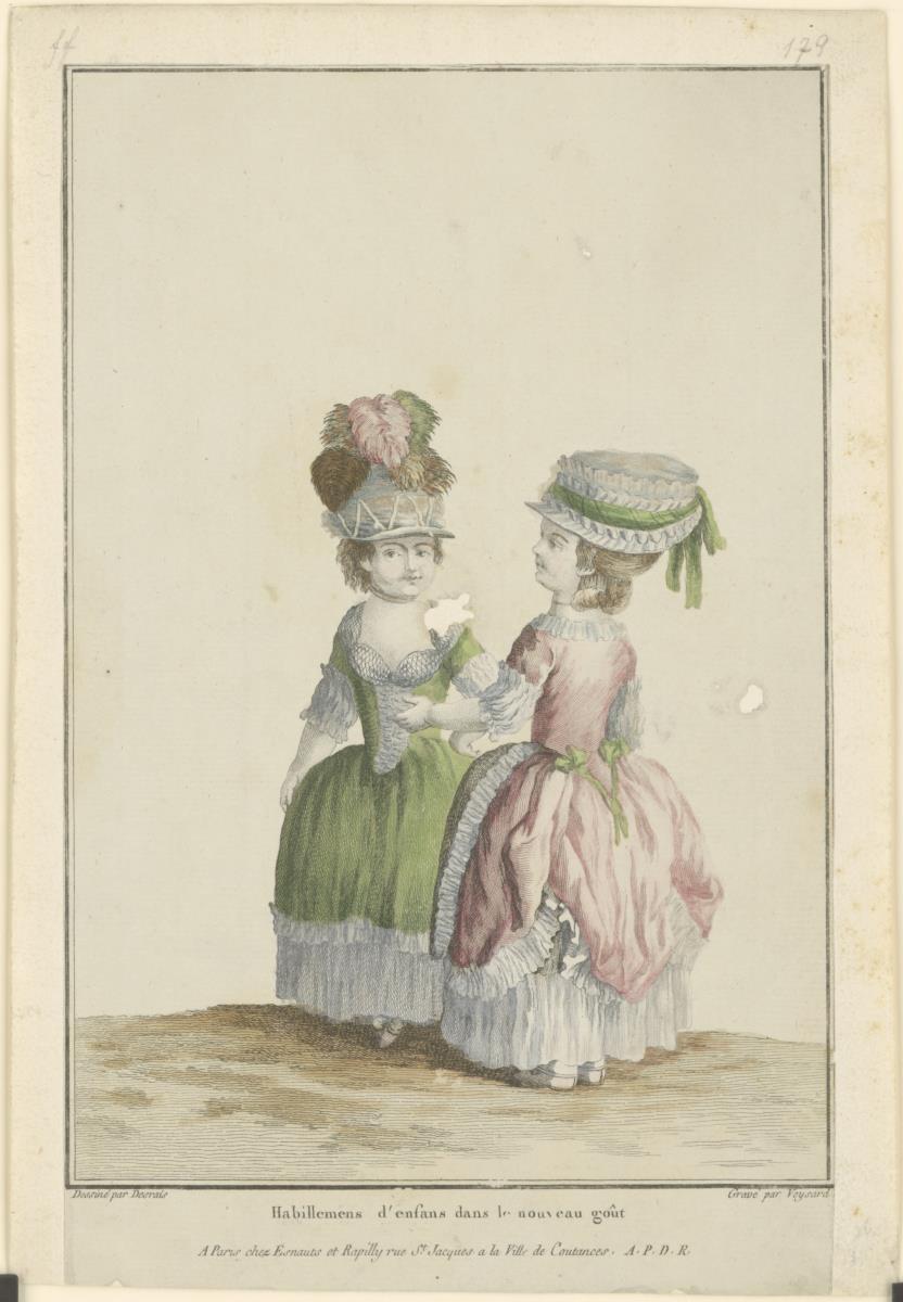 Gallerie des Modes et du Costume Français: Habillements d'enfants. ff.179