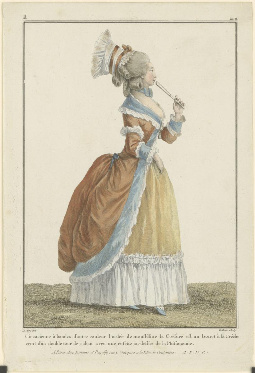 Gallerie des Modes et du Costume Français: Circassienne. ll.202