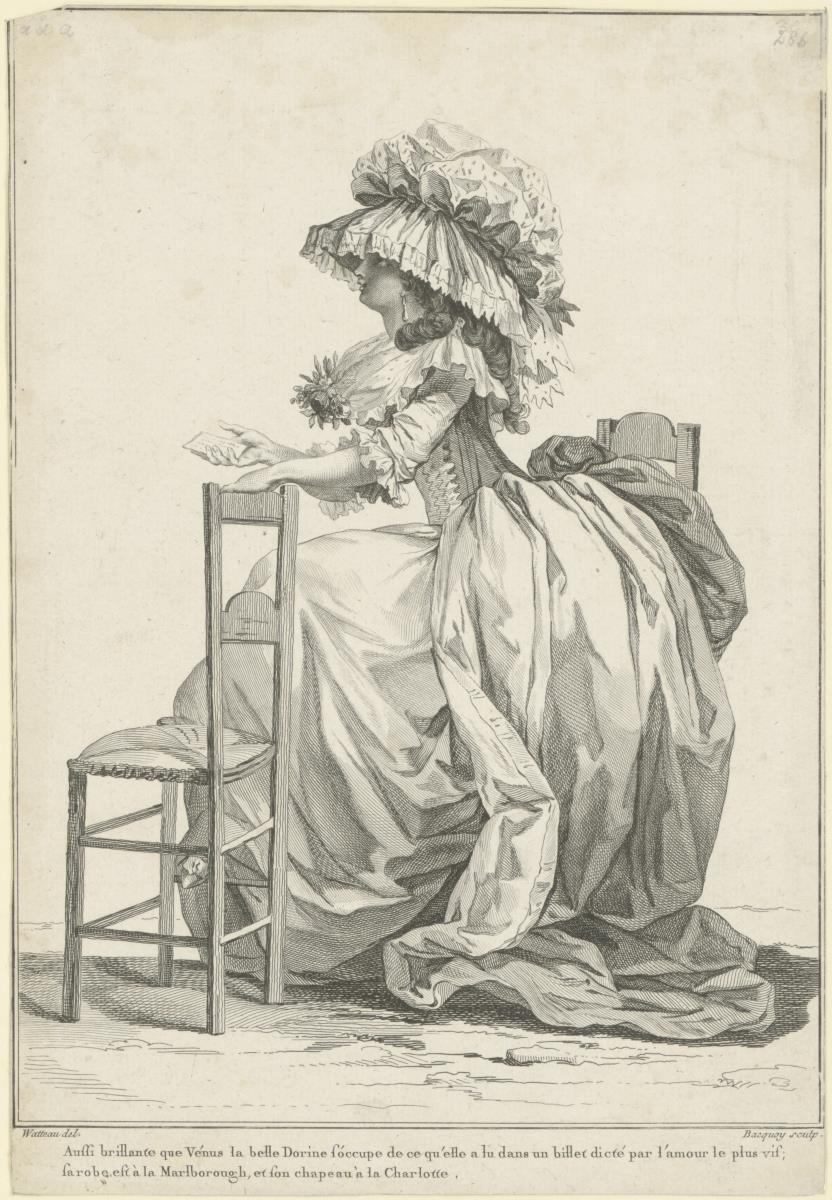 Gallerie des Modes et du Costume Français: Aussi brillante que Vénus la belle Dorine. aaa.286