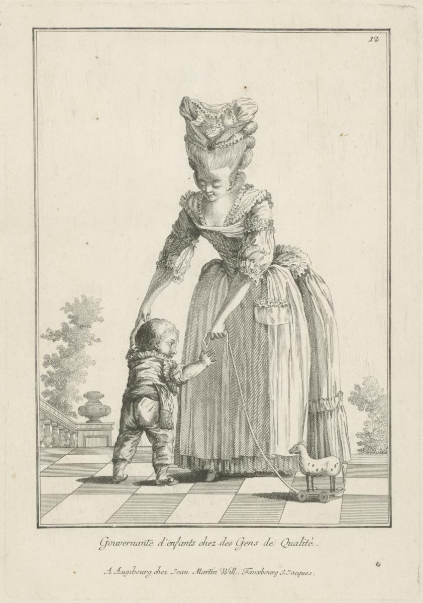 Gallerie des Modes et du Costume Français: Gouvernante d'enfants. G.42