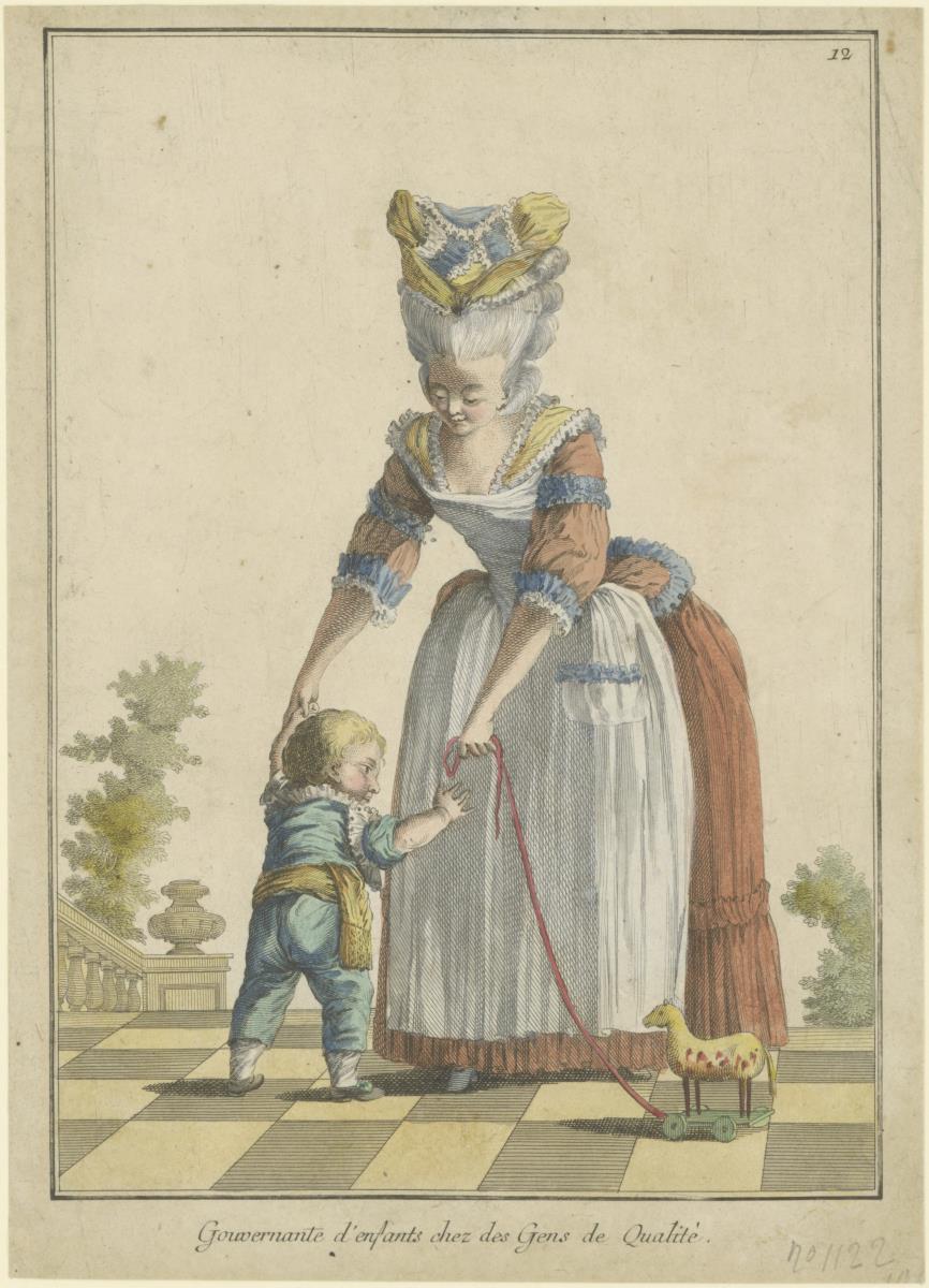 Gallerie des Modes et du Costume Français: Gouvernante d'enfants. G.42