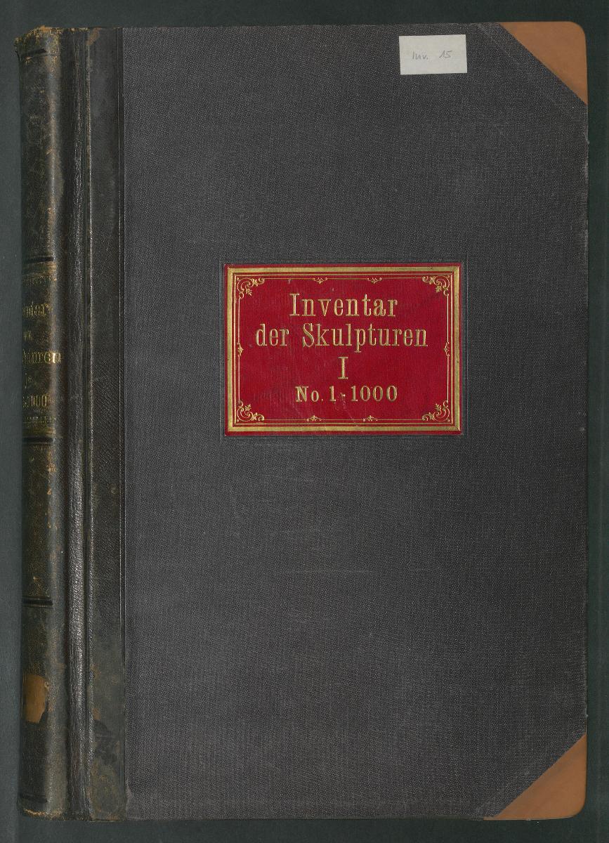 Inventar der Skulpturen I No. 1-1000