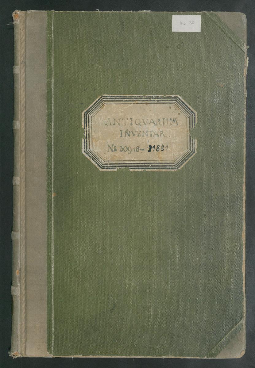 Antiquarium Inventar No 30916-31891