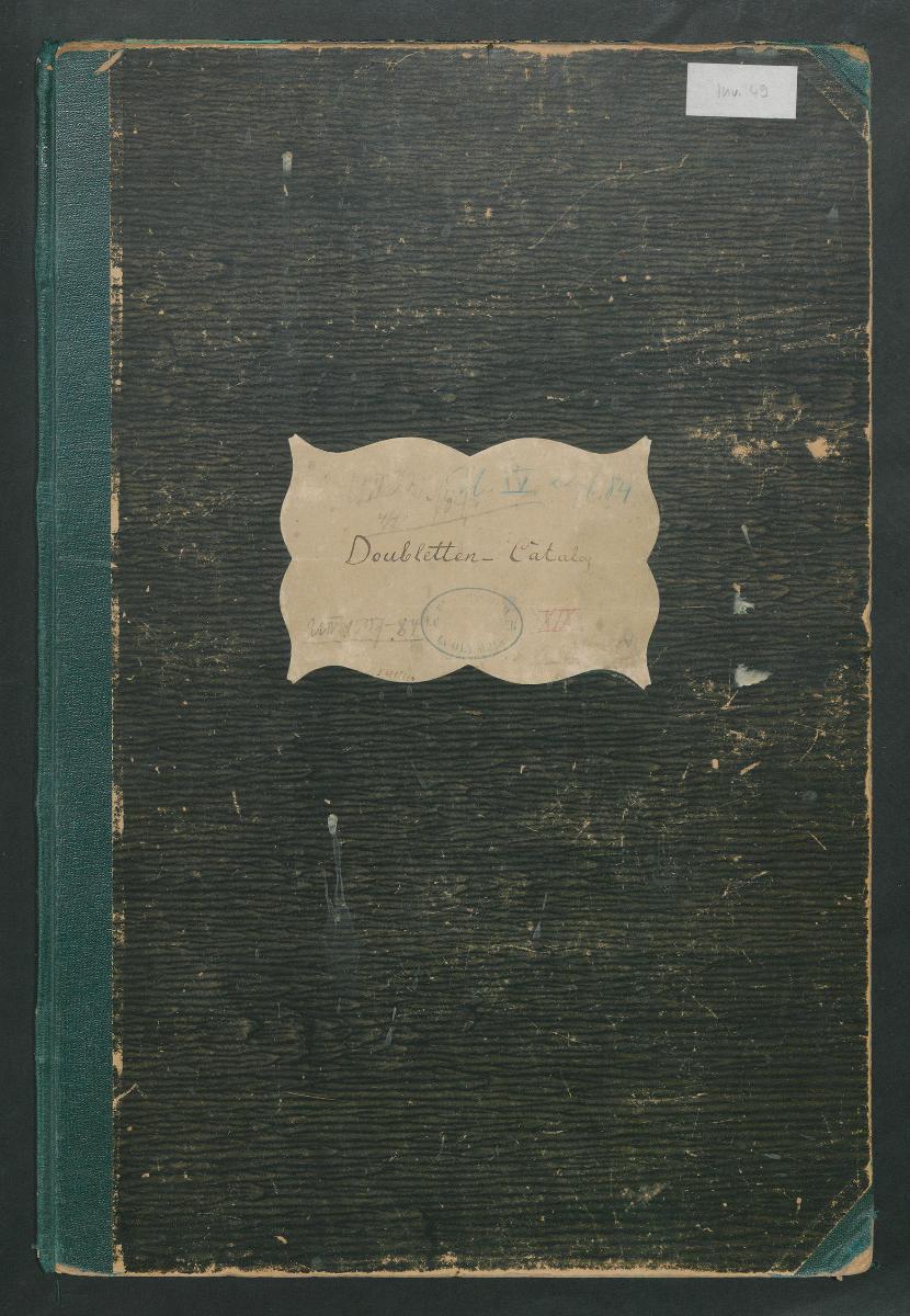 Doubletten-Catalog