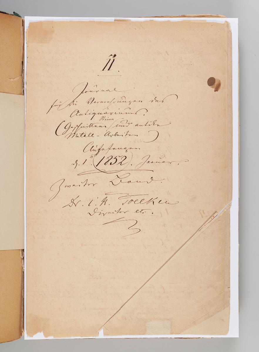 Inventar der Bronzen und Miscellanen Nr. 3043-11910