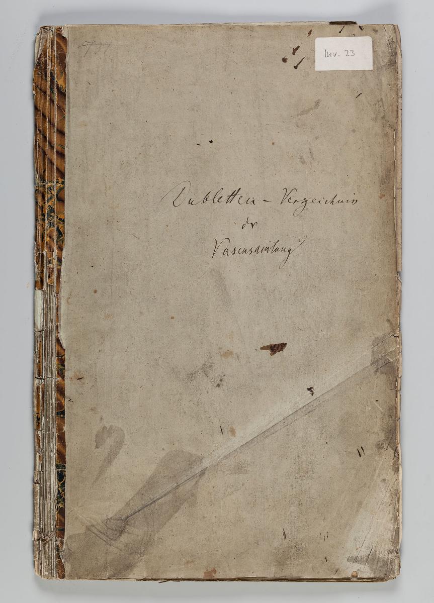 Dubletten-Verzeichnis der Vasensammlung
