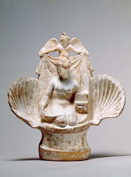 Aphrodite in der Muschel