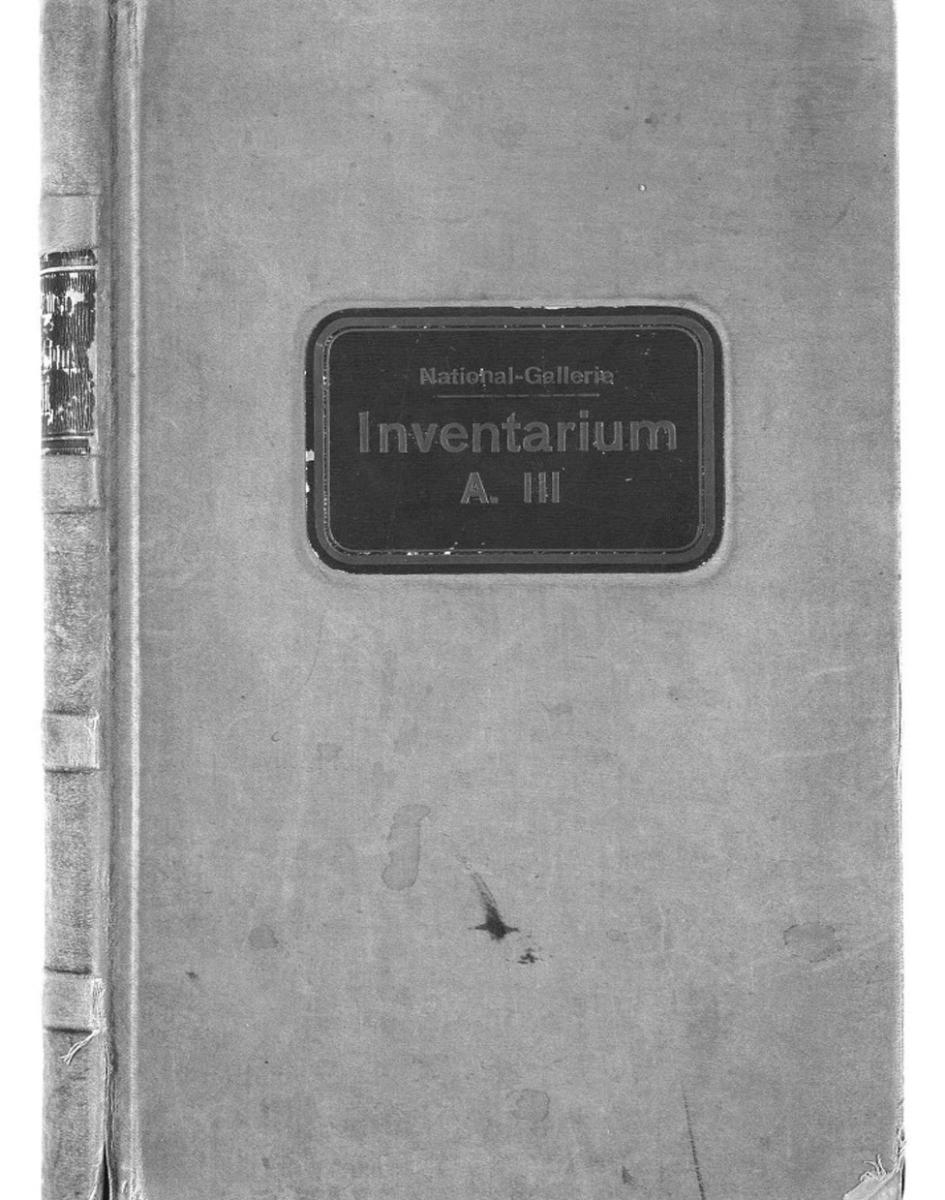National Galerie Inventarium A. III
