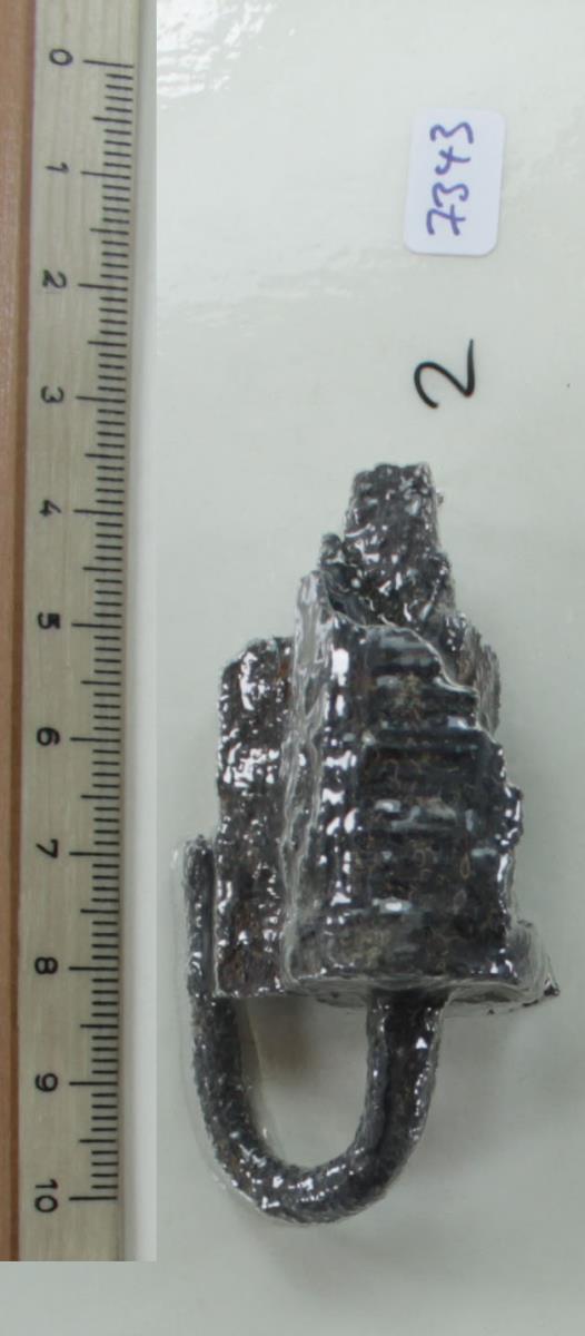 Vorhängeschloss-Fragment