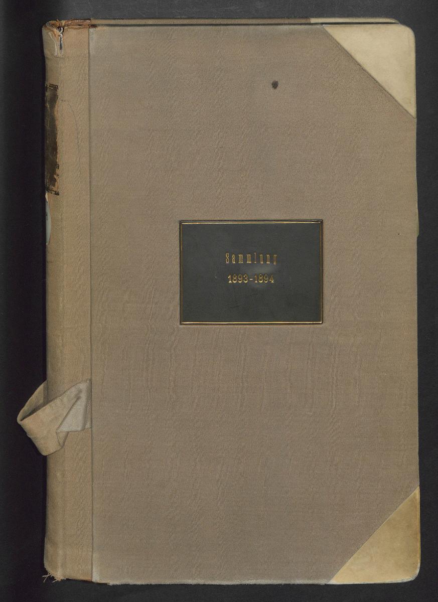 Königliches Kunstgewerbe-Museum. Sammlung. Liste der Ankäufe und Geschenke 1893.