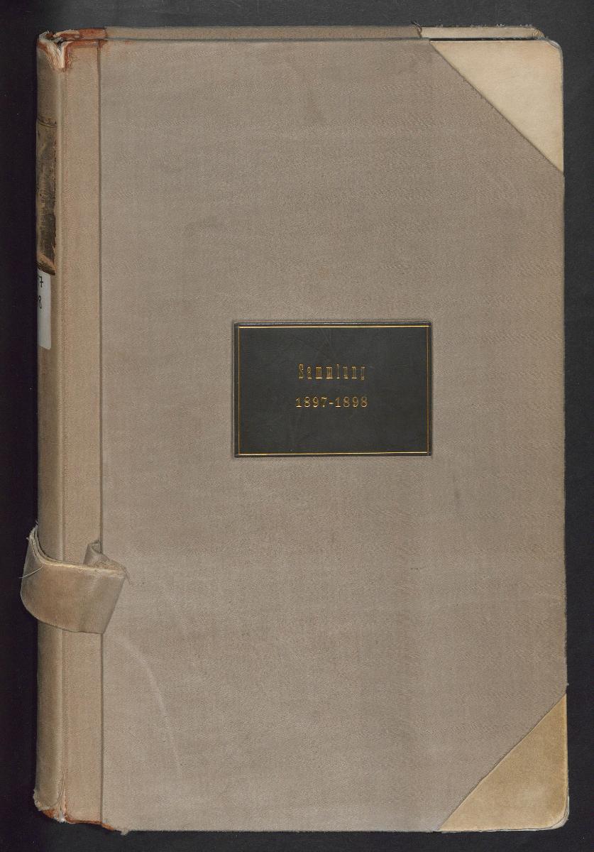 Königliches Kunstgewerbe-Museum. Sammlung. Liste der Ankäufe und Geschenke 1897.