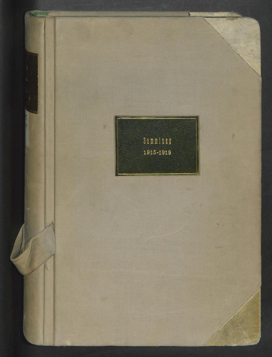 Königl. Kunstgewerbe-Museum. Sammlung. Liste der Ankäufe und Geschenke 1915.