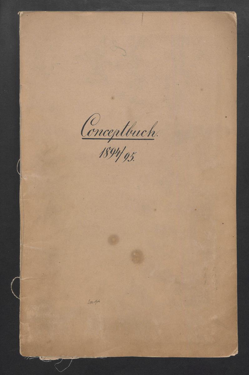 Conceptbuch 1894/95