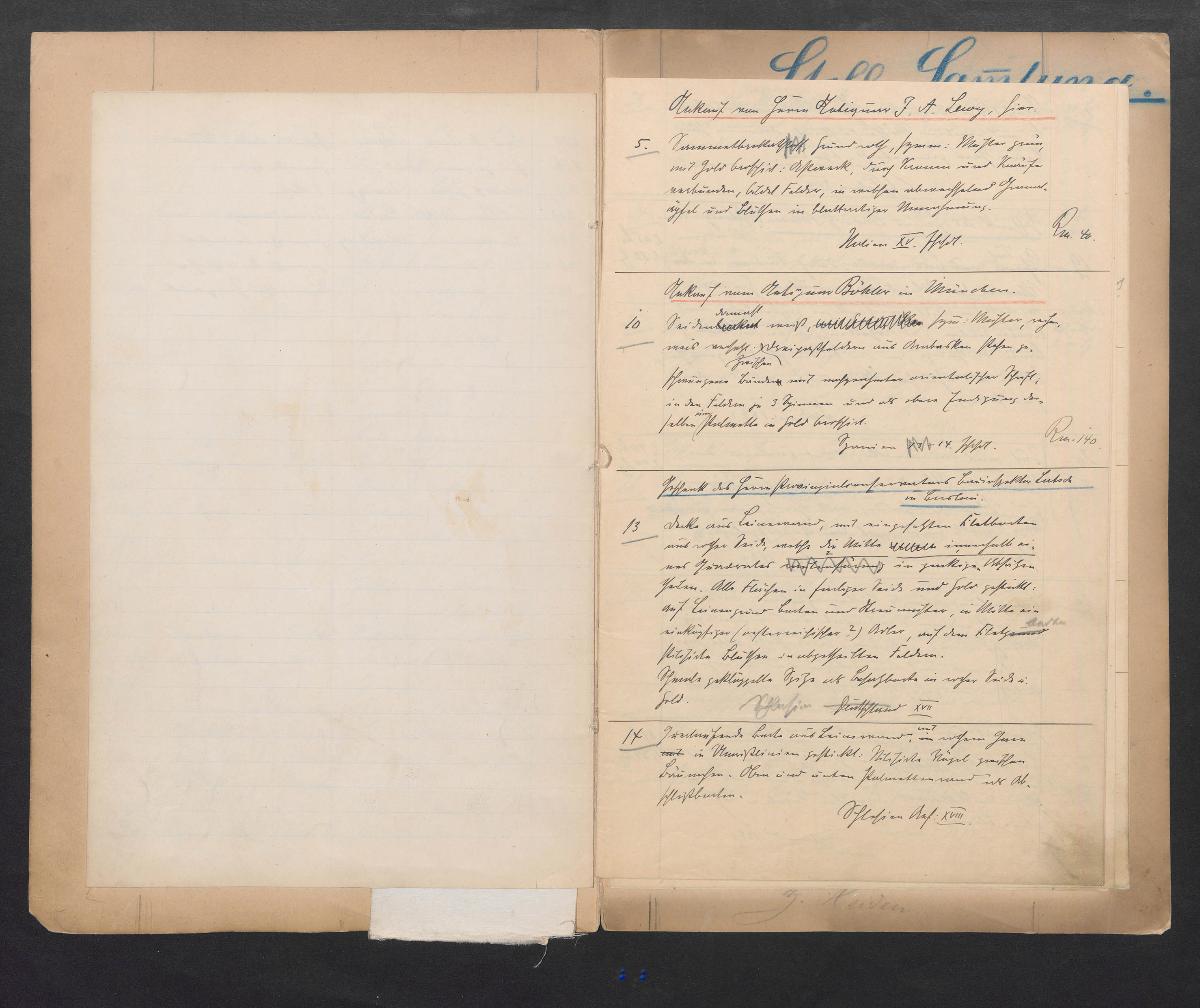 Conceptbuch 1894/95