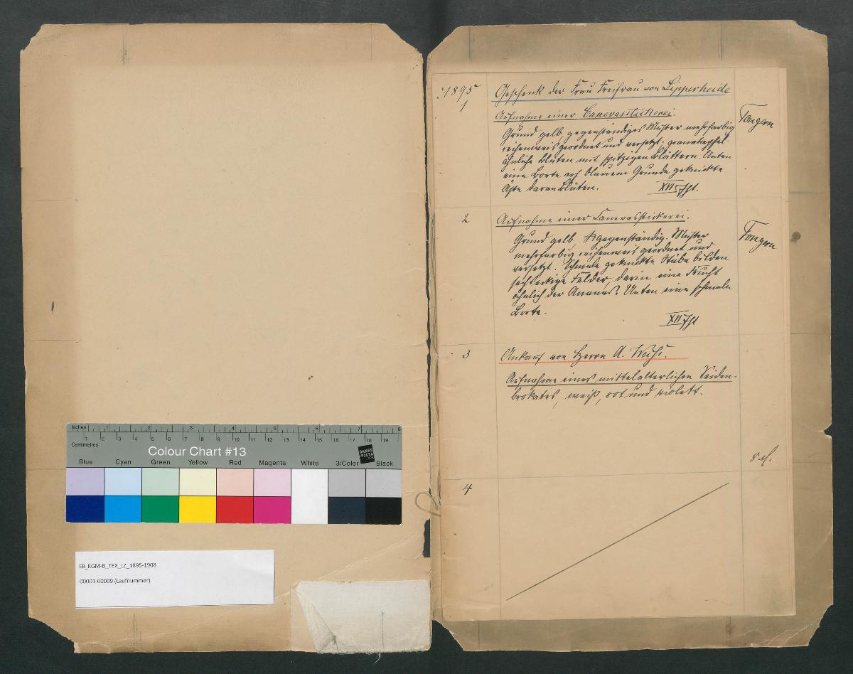 Conceptbuch Aufnahmen.