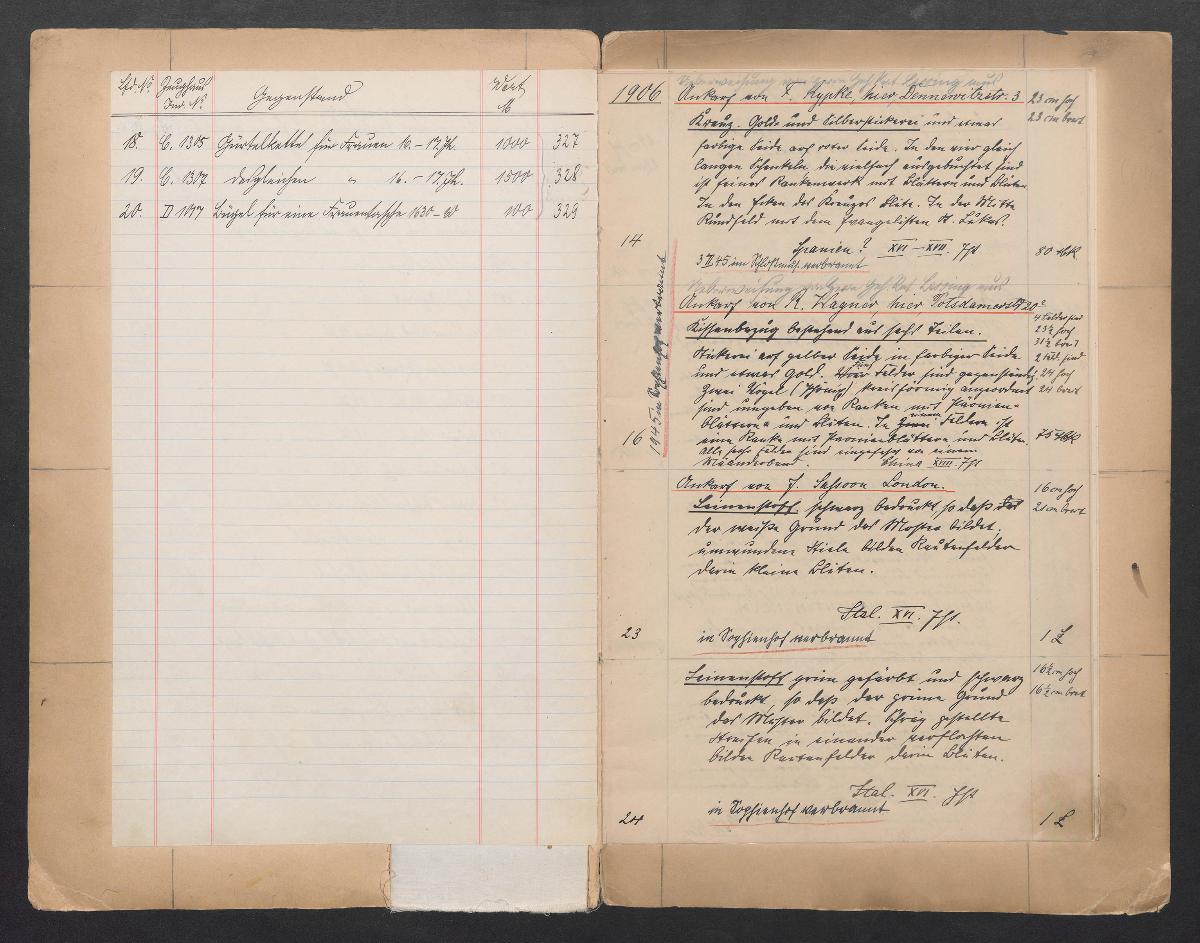 Conceptbuch 1906.-1907.-1908. 1909.-1910.