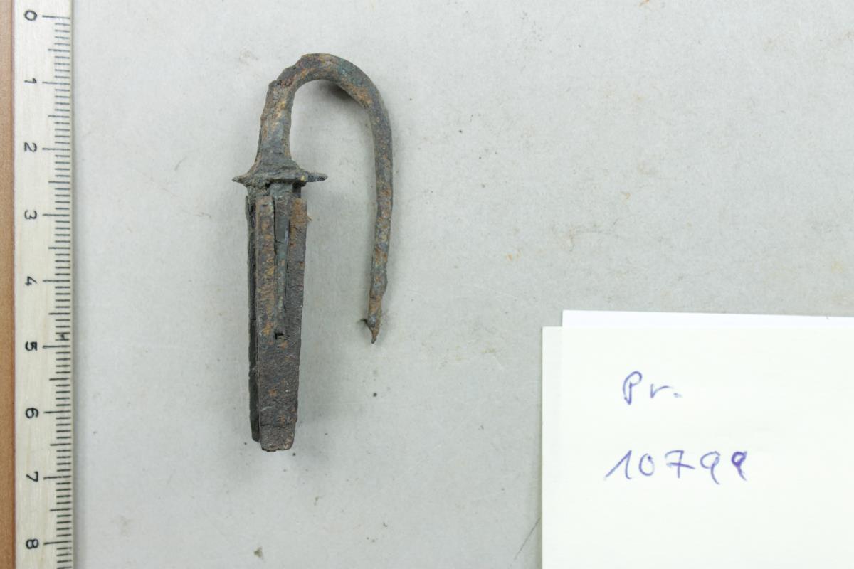 Vorhängeschloss-Fragment