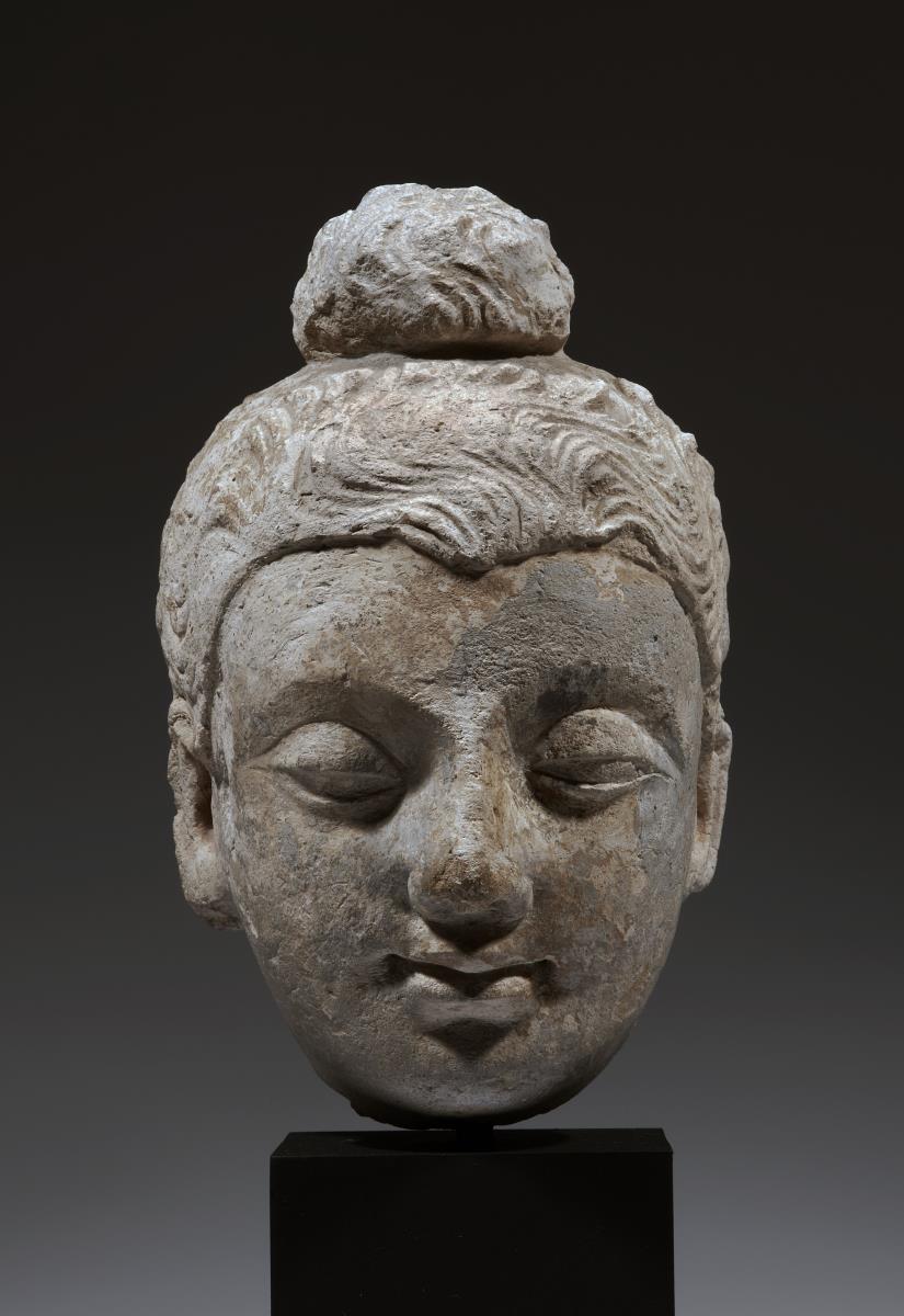 Kopf eines Buddha