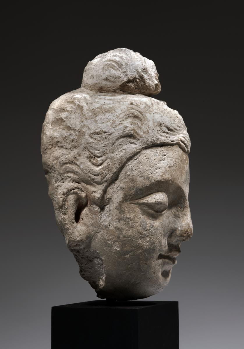 Kopf eines Buddha