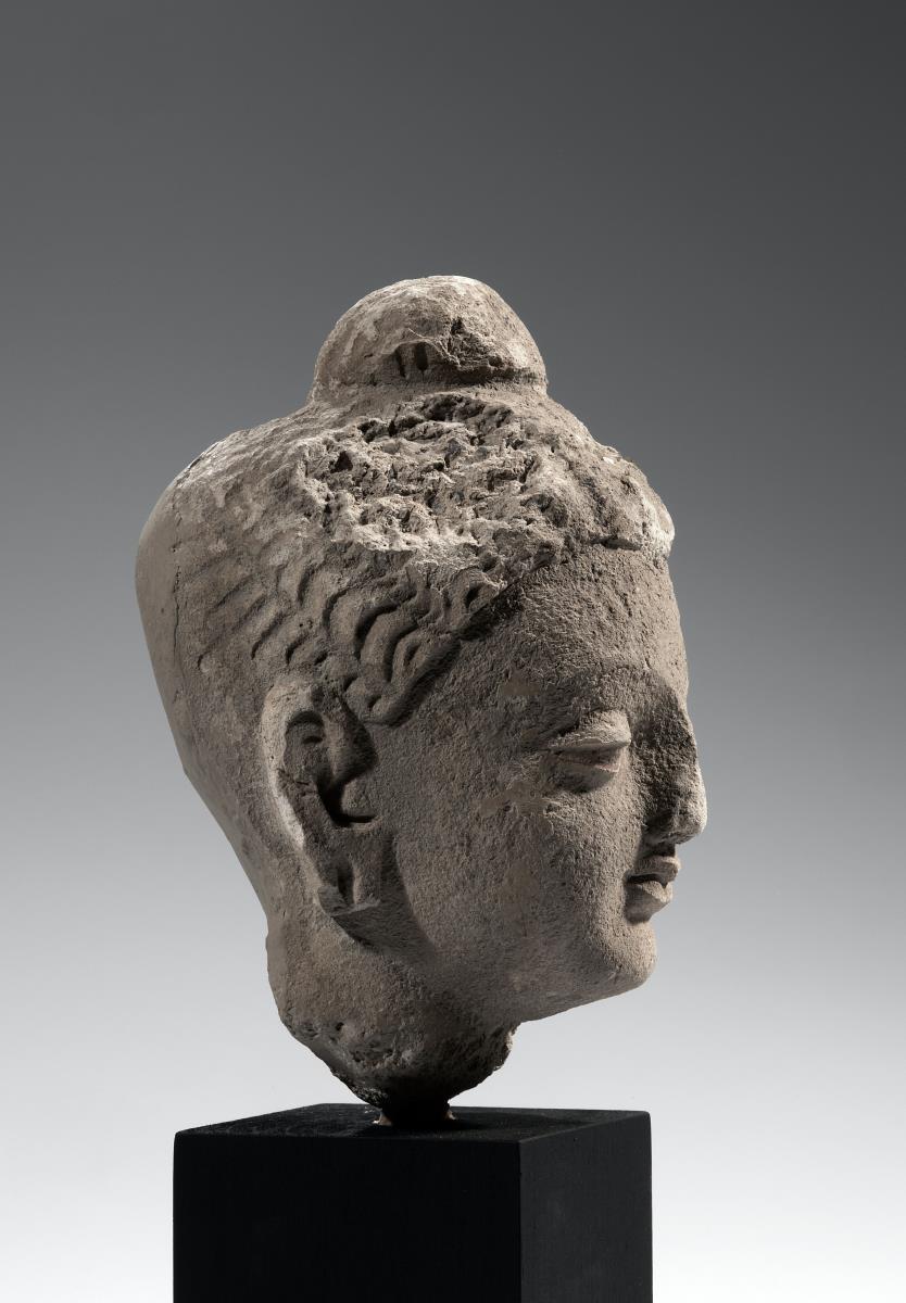 Kopf eines Buddha