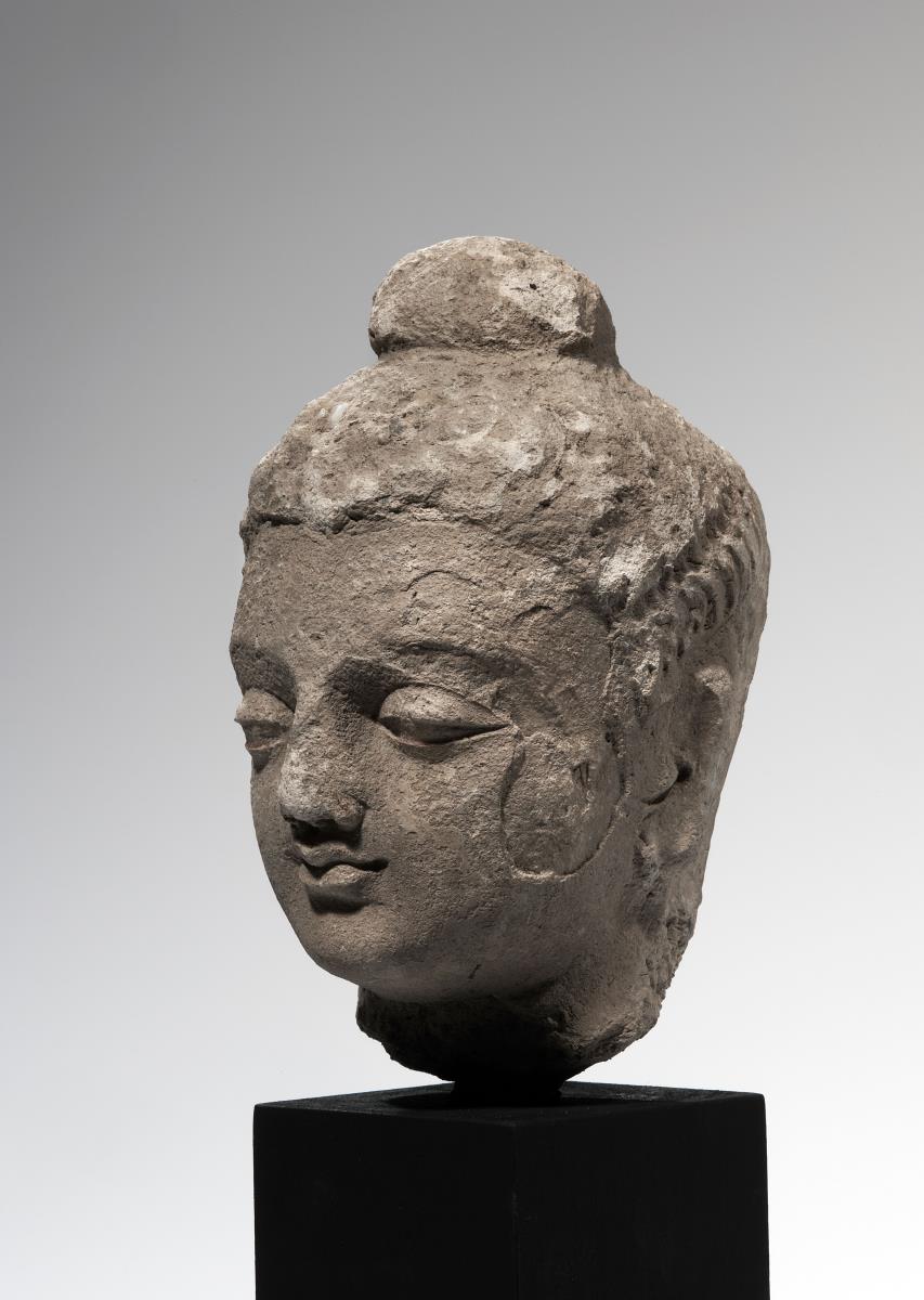 Kopf eines Buddha