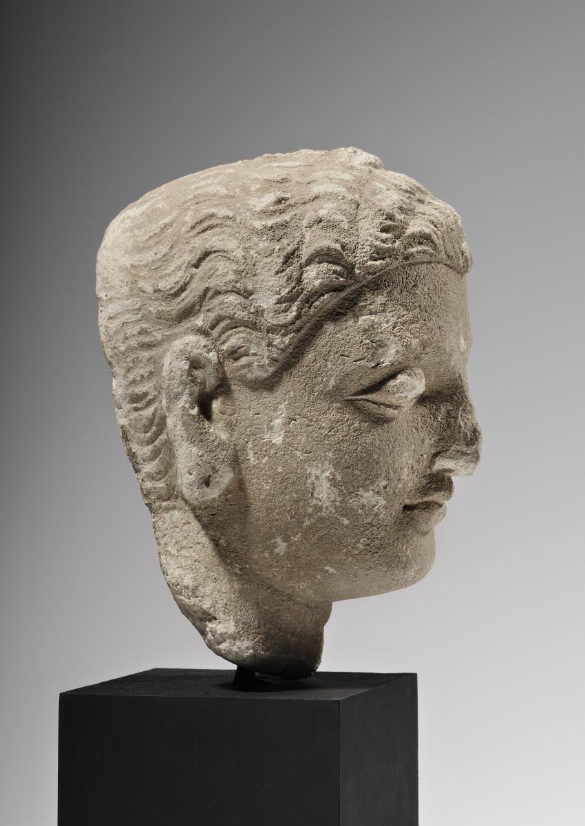 Kopf eines Buddha