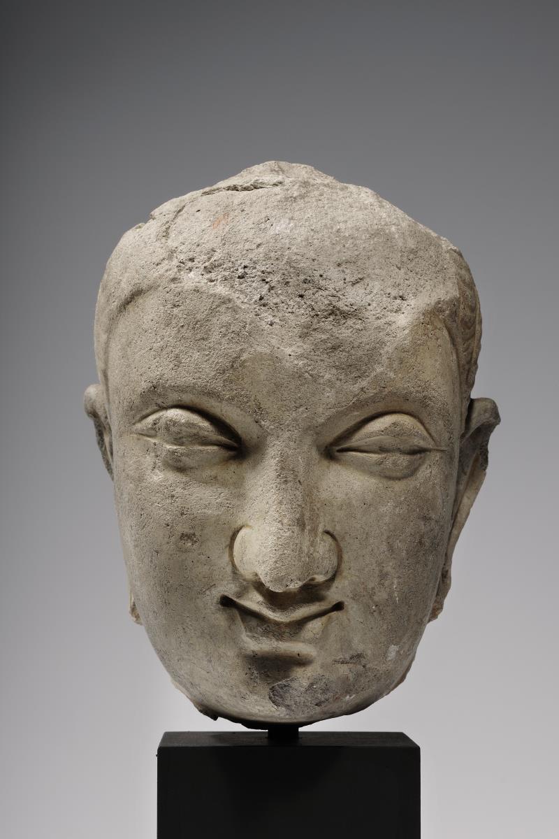Kopf eines Buddha