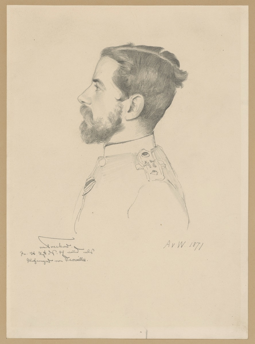 Premierleutnant von Treskow. Studie zur "Kaiserproklamation in Versailles"