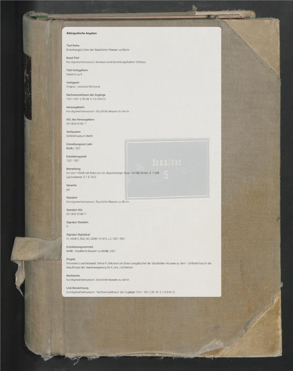 Sammlung S