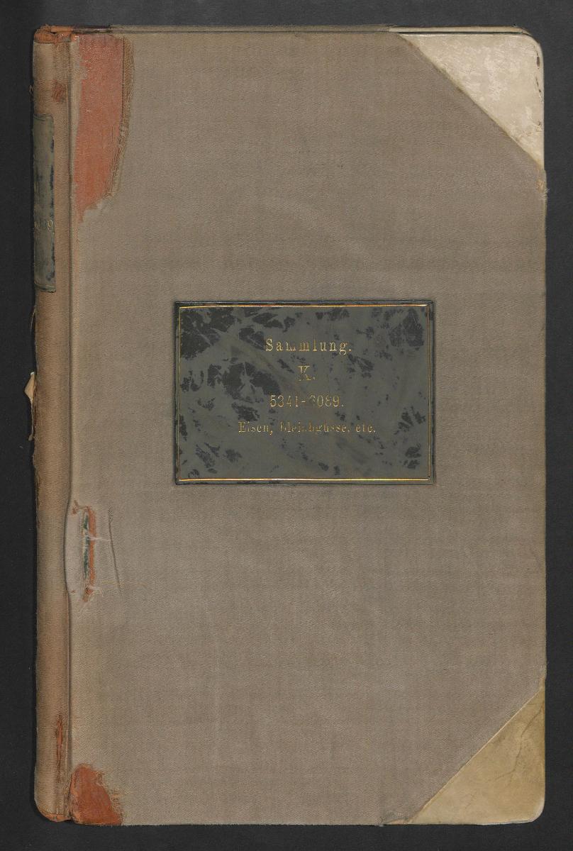 VIII. Eisen, Bleiabgüsse, etc. Nr. 5341 - 6089.