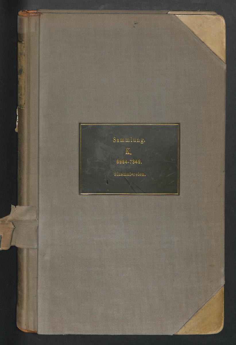 Liste K. (Kunstkammer) Bd. XII 6984 - 7349. Glasmalereien.