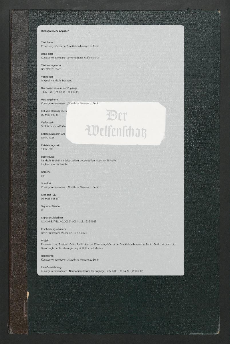 Der Welfenschatz