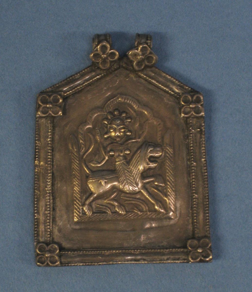 Durga auf Löwen