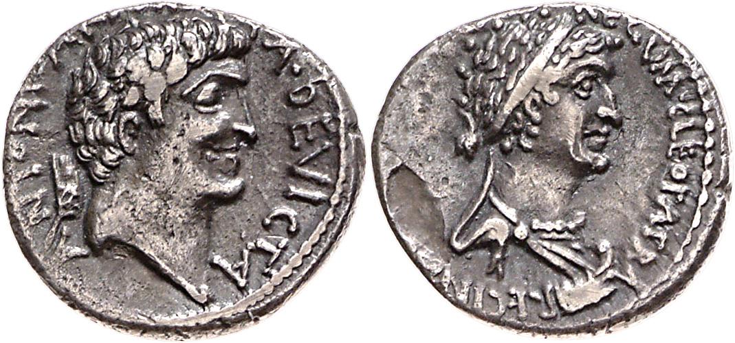 Röm. Republik: M. Antonius und Kleopatra VII.