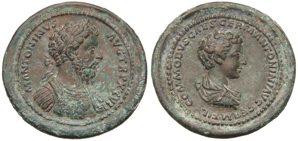 Marcus Aurelius und Commodus