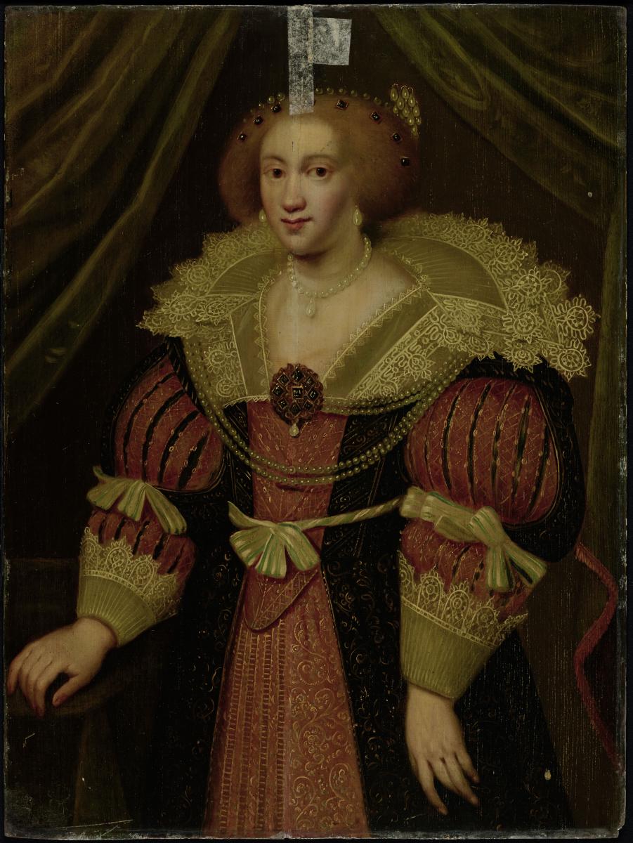 Porträt der Sophia Hedwig, Prinzessin von Braunschweig Wolffenbüttel, Herzogin von Pommern-Wolgast (?)